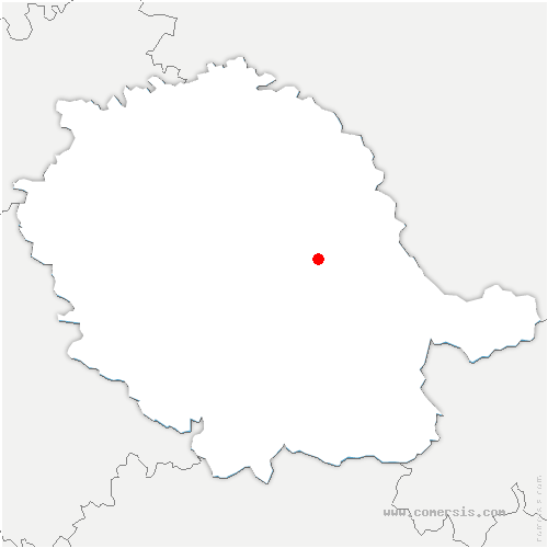 carte de localisation du Travet