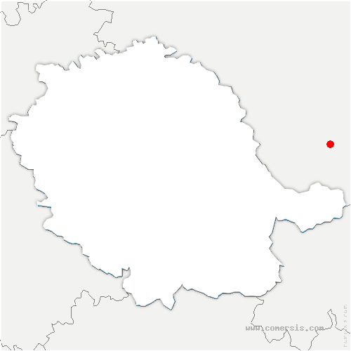 carte de localisation de Vaudreuille
