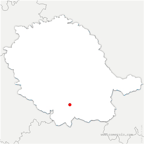 carte de localisation de Viviers-lès-Montagnes