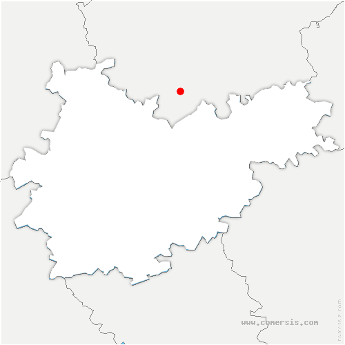 carte de localisation d'Andouque