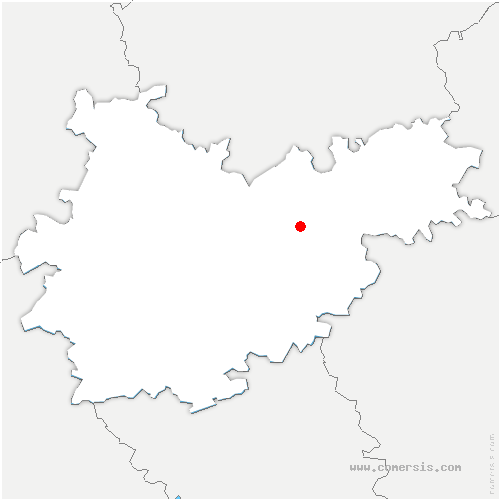 carte de localisation d'Auribail
