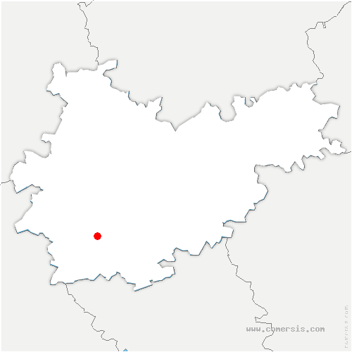 carte de localisation de Belbèse