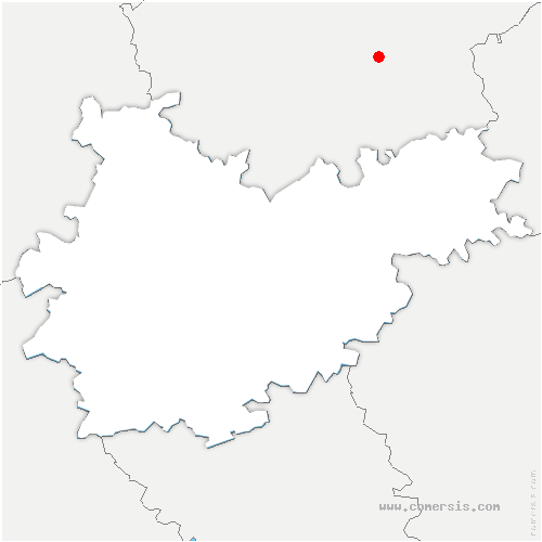 carte de localisation de Bessières