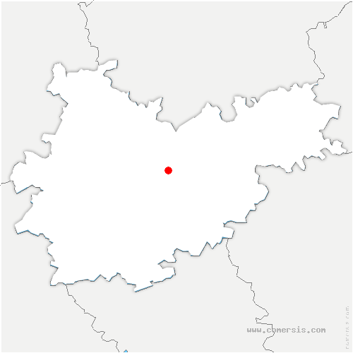 carte de localisation de Bois-de-la-Pierre