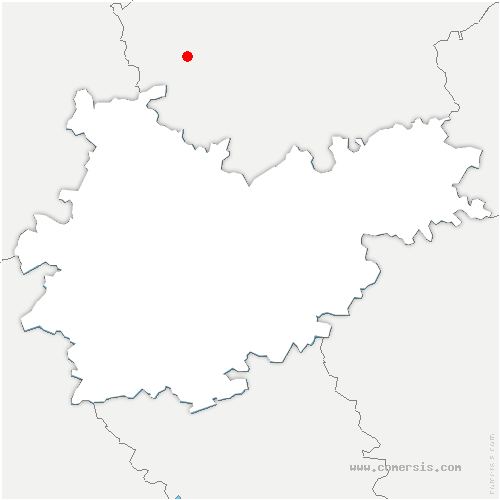 carte de localisation de Cabanac-Séguenville
