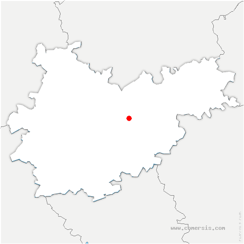 carte de localisation de Capens