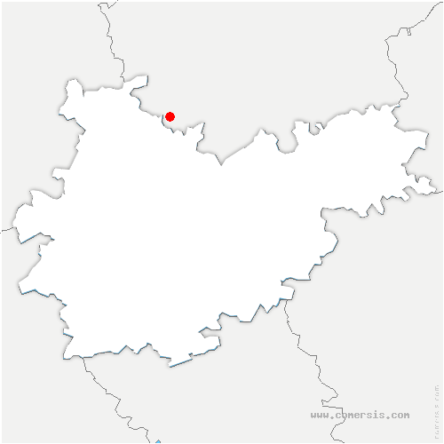 carte de localisation de Carla-Bayle