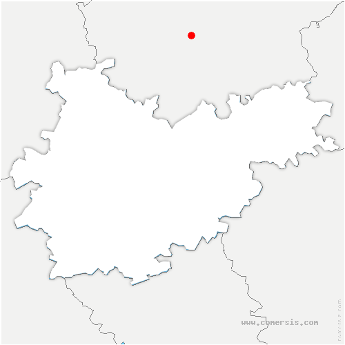 carte de localisation de Castelnau-d'Estrétefonds
