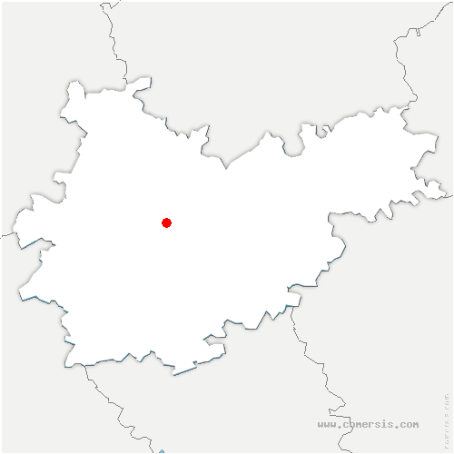 carte de localisation de Casties-Labrande