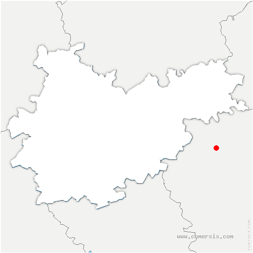 carte de localisation de Castillon-Savès