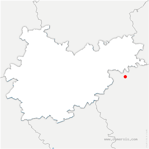 carte de localisation de Catonvielle