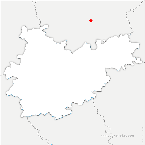 carte de localisation de Cépet
