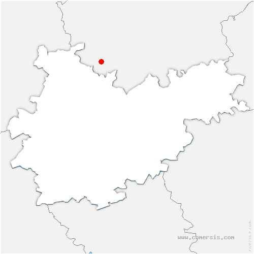 carte de localisation de Combefa