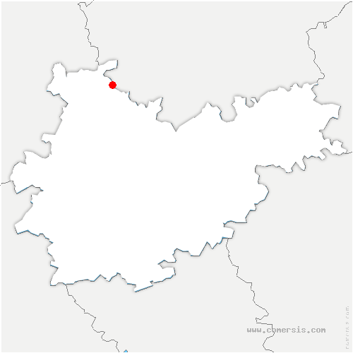 carte de localisation de Cordes-sur-Ciel