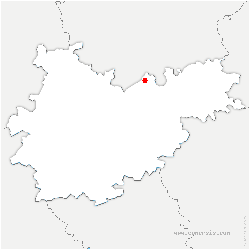 carte de localisation de Cugnaux
