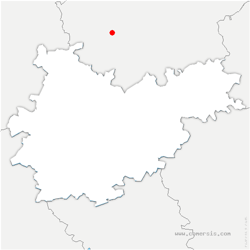 carte de localisation de Drudas