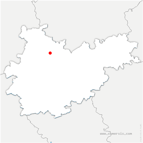 carte de localisation de Durfort-Lacapelette