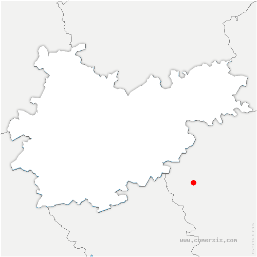 carte de localisation d'Espaon
