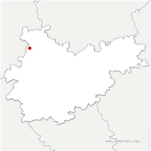 carte de localisation de Fendeille
