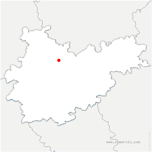 carte de localisation de Forgues