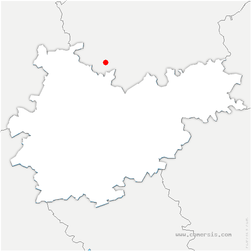 carte de localisation du Fossat
