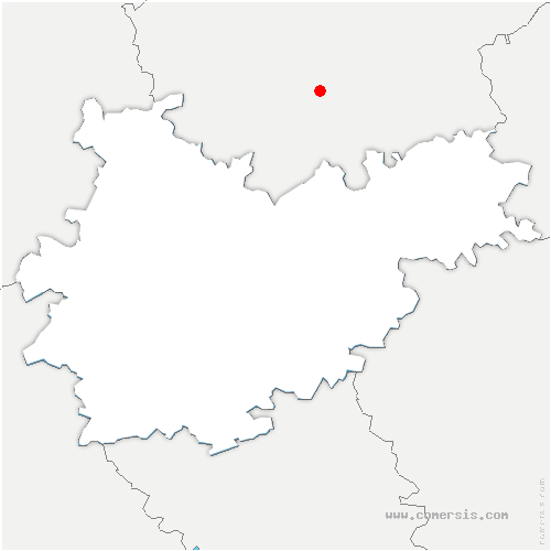 carte de localisation de Gagnac-sur-Garonne