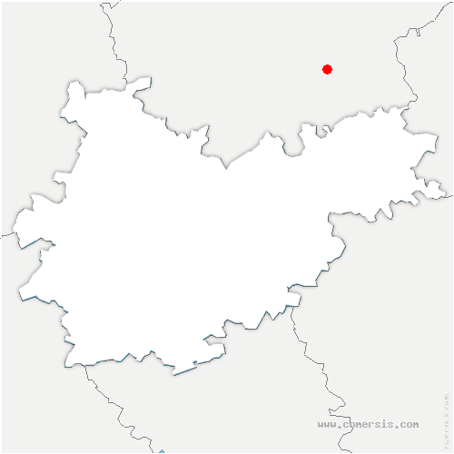 carte de localisation de Gémil
