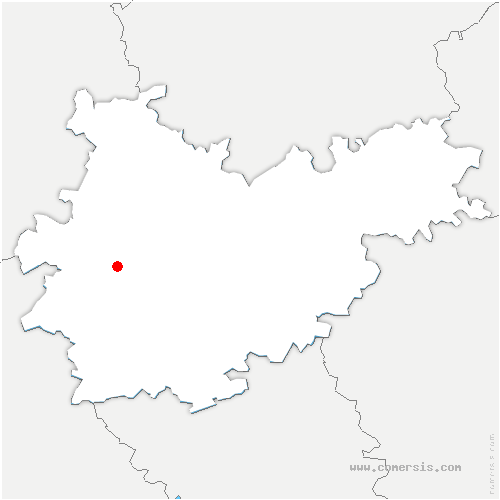 carte de localisation de Giroussens