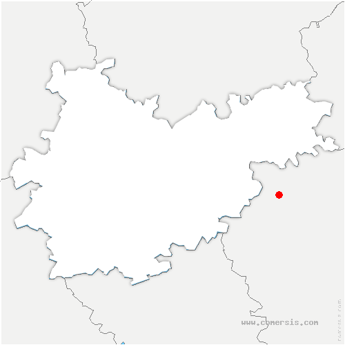 carte de localisation de Giscaro