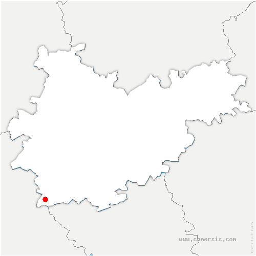 carte de localisation de Goas