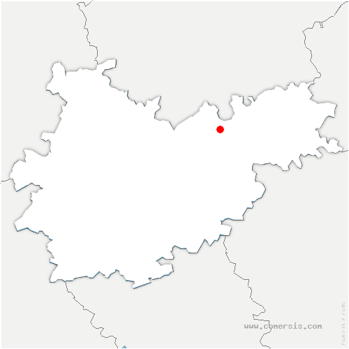 carte de localisation de Goyrans