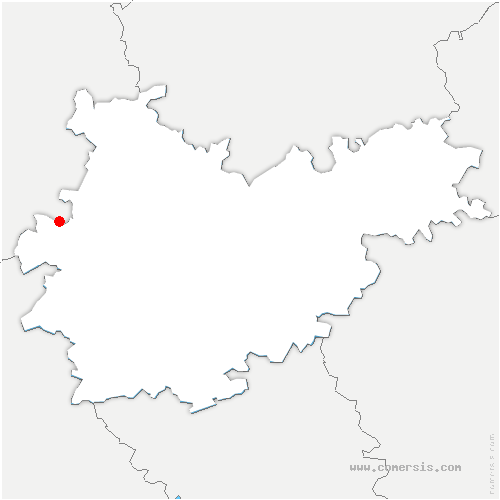 carte de localisation de Grazac
