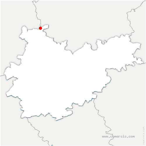 carte de localisation de Labarthe-Bleys