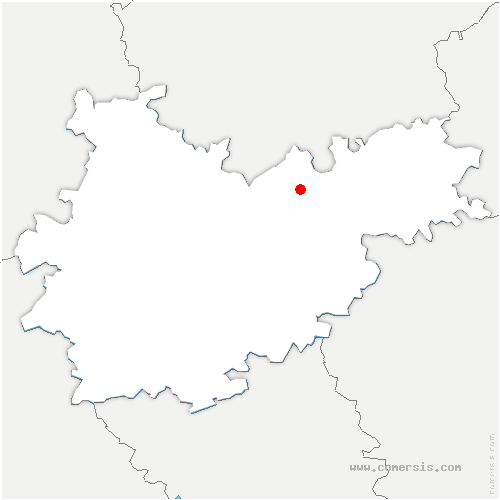 carte de localisation de Labarthe-sur-Lèze