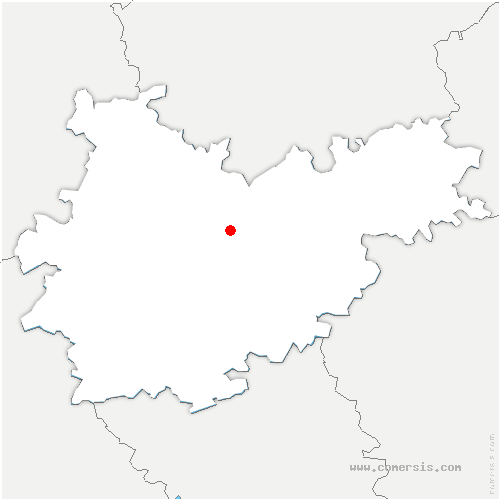 carte de localisation de Labastide-Clermont