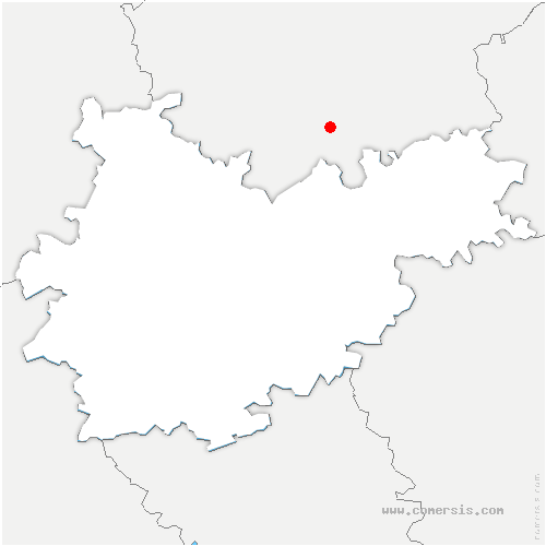 carte de localisation de Lacapelle-Pinet