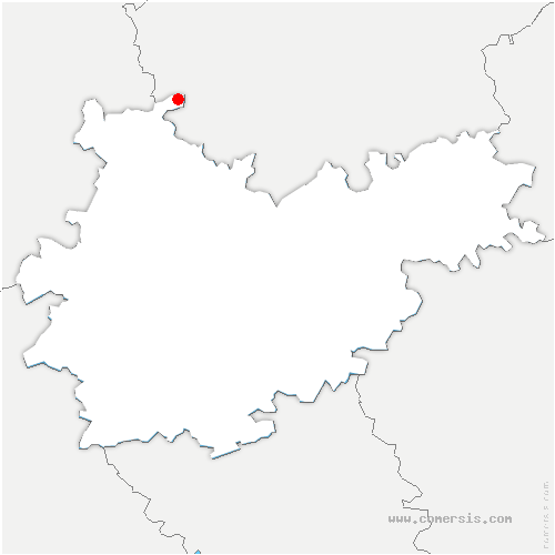 carte de localisation de Lacapelle-Ségalar