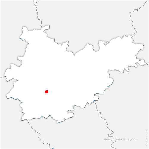 carte de localisation de Laffite-Toupière