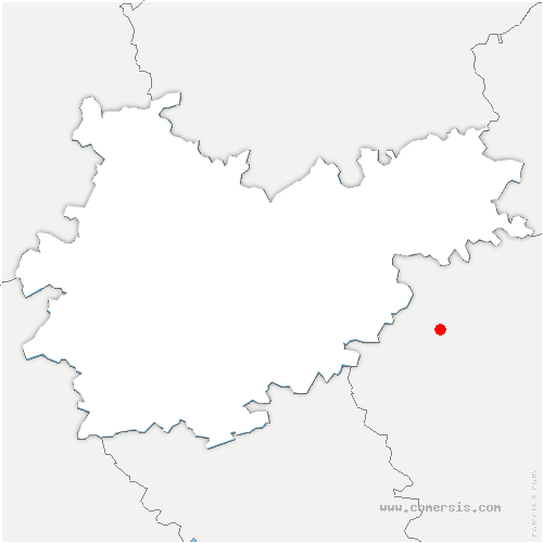 carte de localisation de Lahas