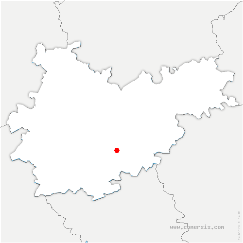 carte de localisation de Lahitère