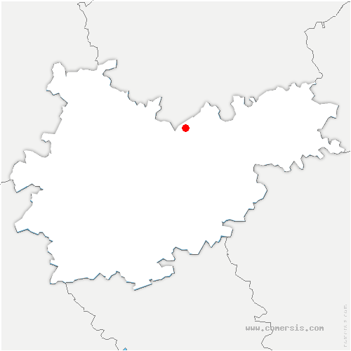 carte de localisation de Lamasquère