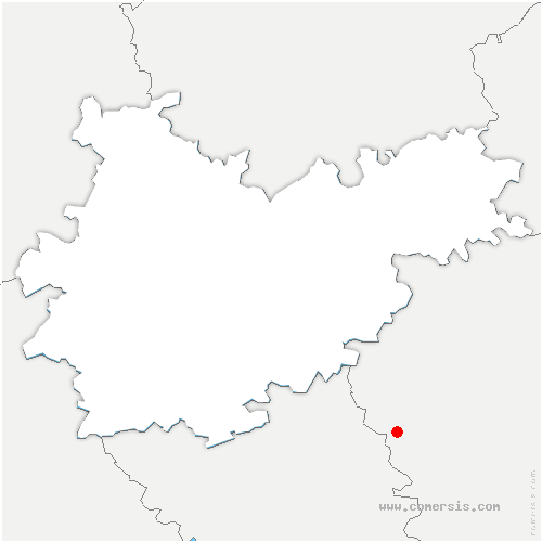 carte de localisation de Laramière