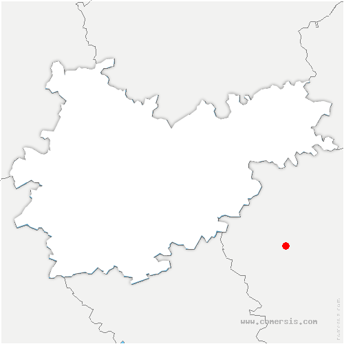 carte de localisation de Laymont