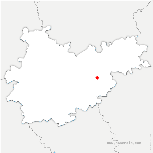 carte de localisation de Leboulin