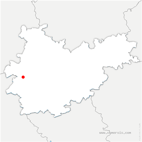 carte de localisation de Lugan