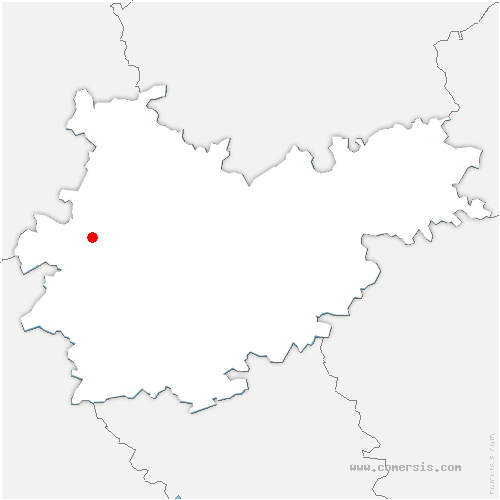 carte de localisation de Lunax