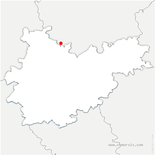 carte de localisation de Mailhoc