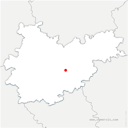 carte de localisation de Mailholas