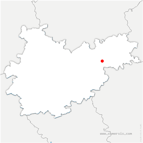 carte de localisation de Mansempuy