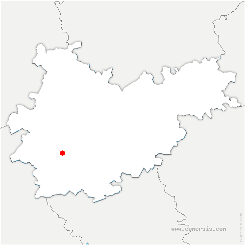 carte de localisation de Marzens